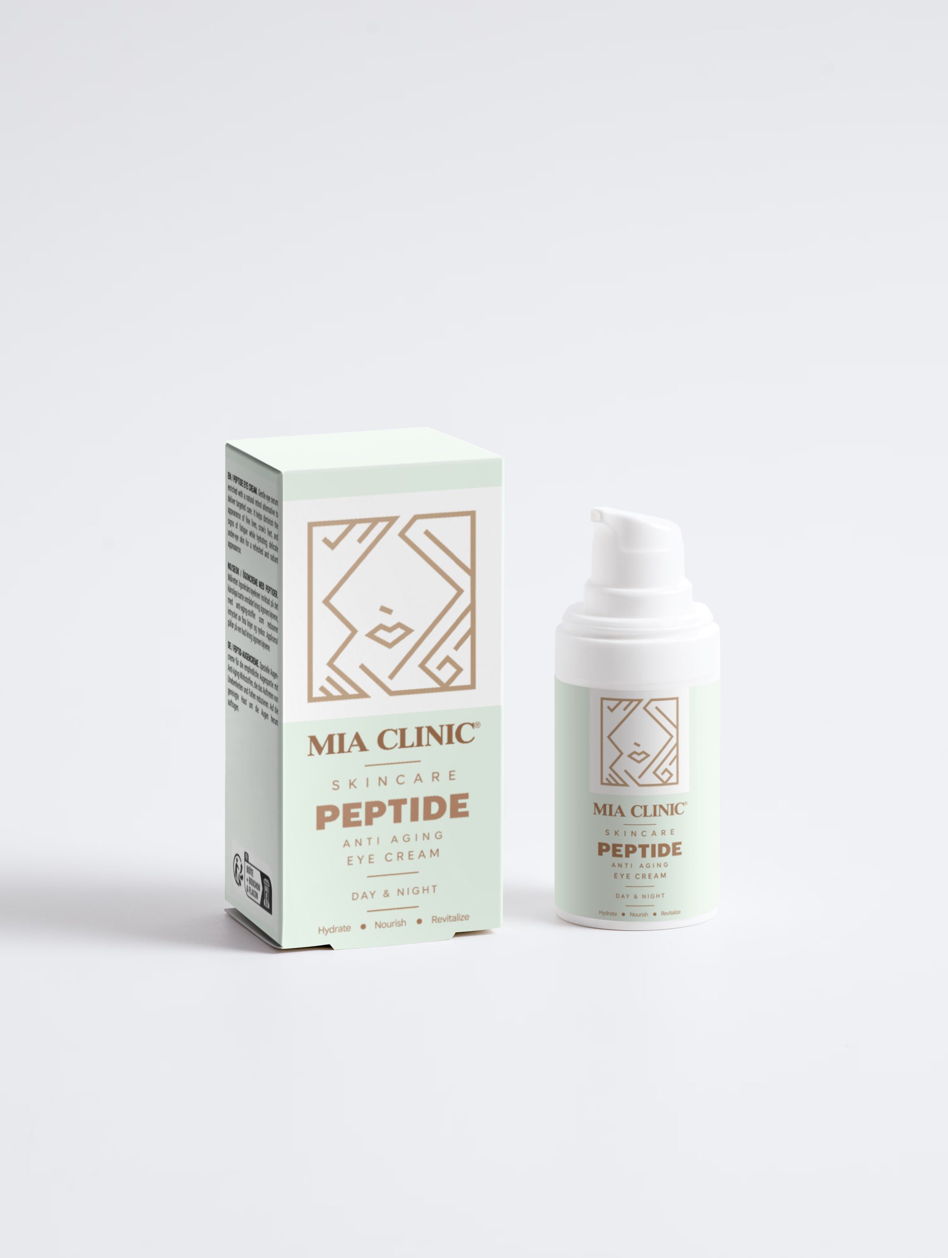 peptide booster peptide eye cream MIA CLINIC